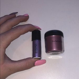 2 mac glitter pigments